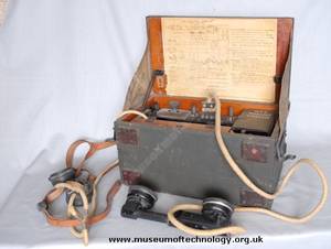 WW1 FULLERPHONE MK3 FIELD TELEPHONE